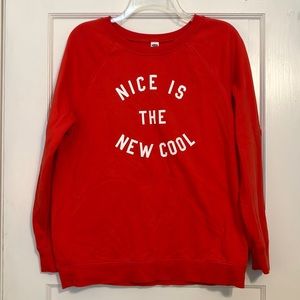 Old Navy Ladies crew neck sweatshirt